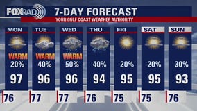 Sunday afternoon weather update with Chief Meteorologist Dr. Jim Siebert