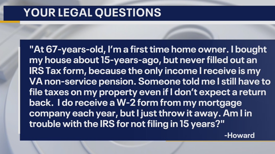 Your Legal Questions: Filing taxes, property taxes