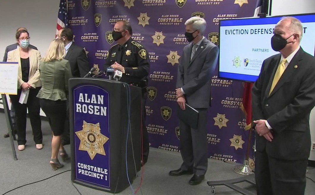 Harris Co. Pct. 1 Constable Rosen, NACA launch new efforts to stop evictions
