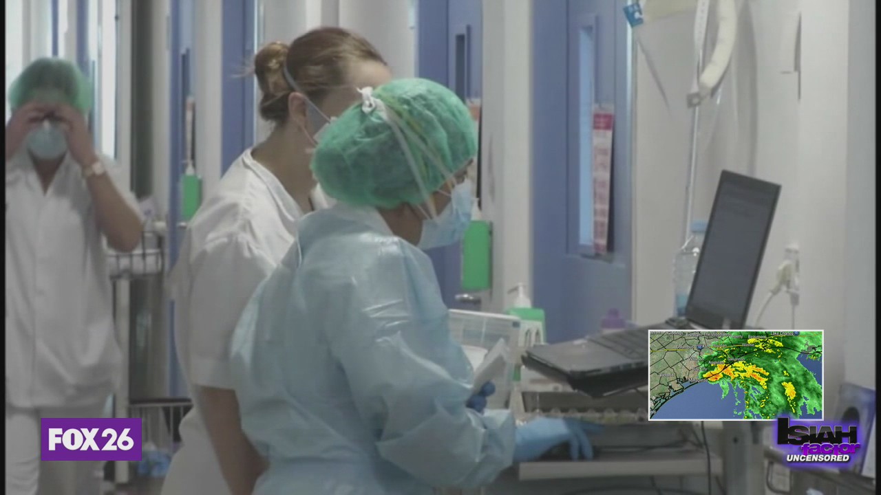 COVID-19 impacts from Hurricane Nicholas