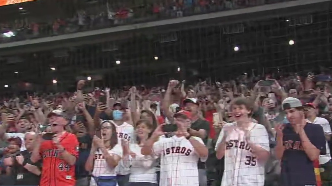 Astros win American League West Division title