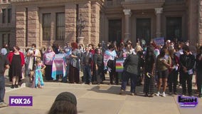 Rally to drop ban on trans students in sports