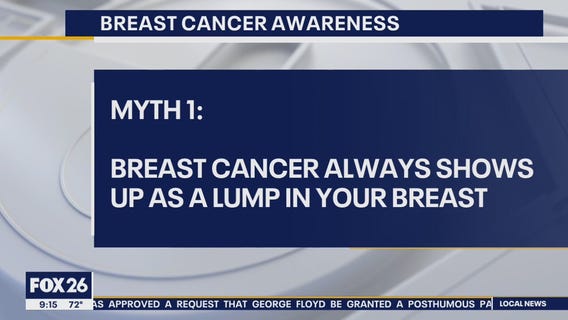 Breast cancer awareness: Doctor debunks common myths