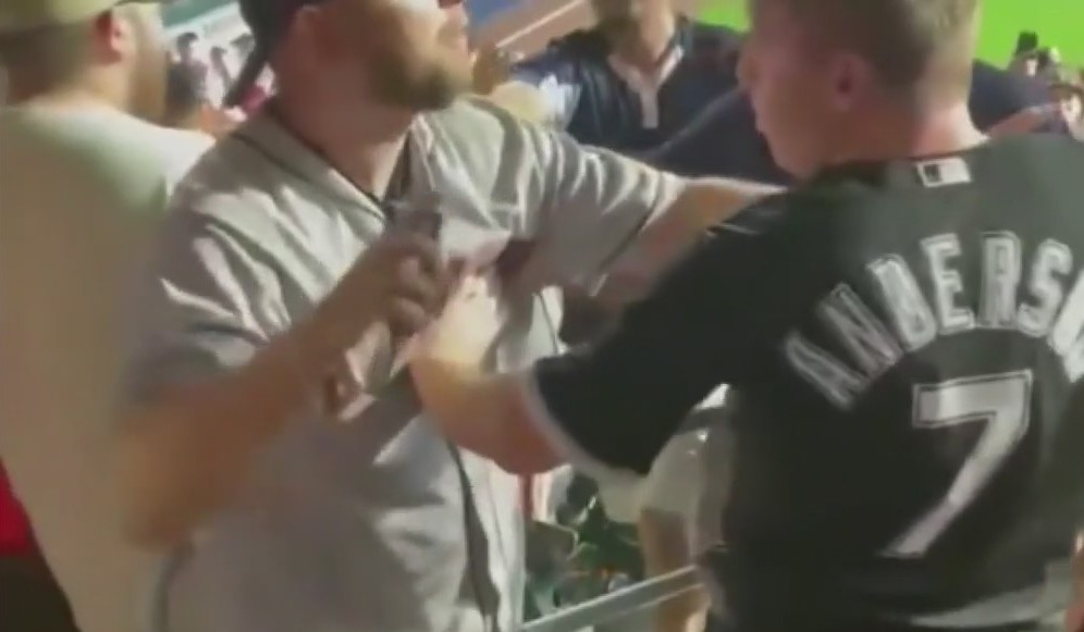 Disturbing video shows brawl between Houston Astros fans and Chicago White Sox fans