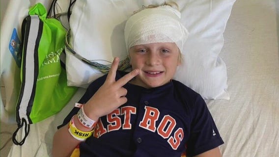 Young Houston boy cured of seizures and is back to life & baseball