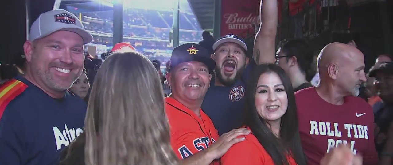 Houston Astros fans excited and anxious ahead of Game 6 against the Red Sox