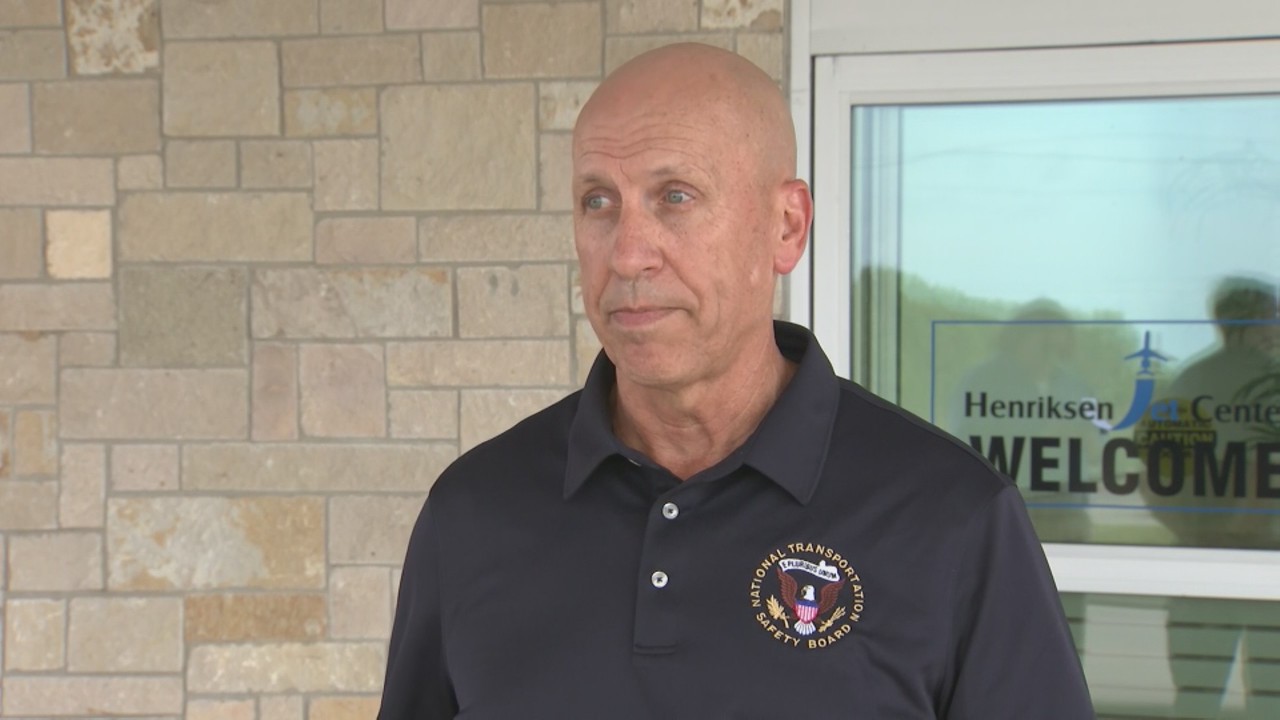 National Transportation Safety Board holds press conference on plane crash in Waller Co.