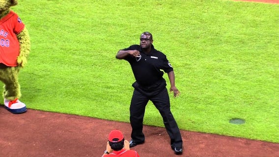 Dancing security guard from Houston Astros game looks back on viral video
