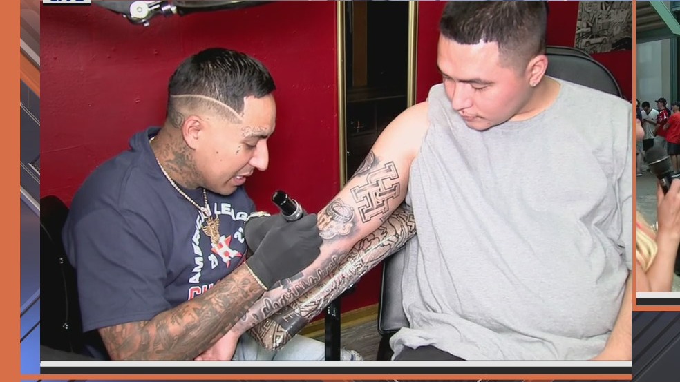 Tattoo artist offering free tattoos if Astros win World Series