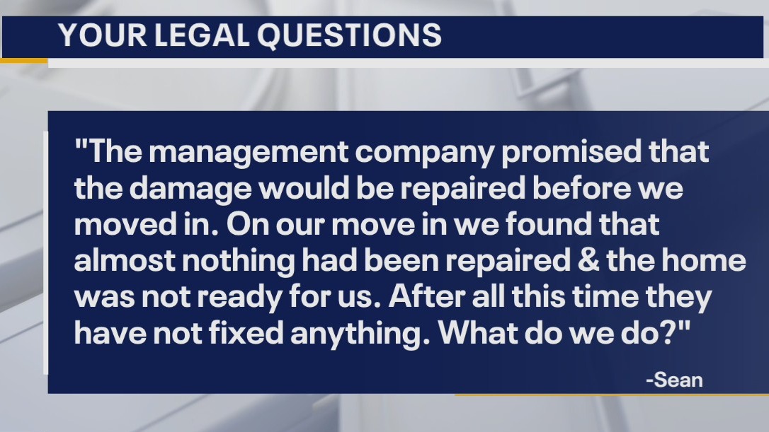 Your Legal Questions: Car title, property not repaired, protecting your assets before marriage