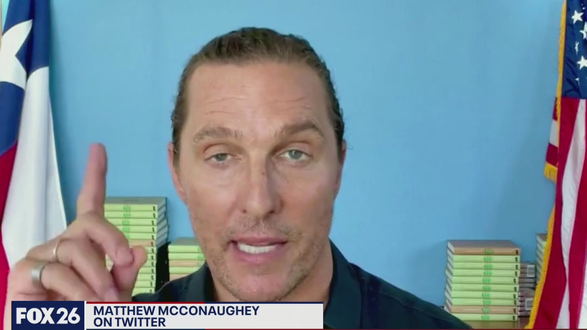 Mcconaughey not running