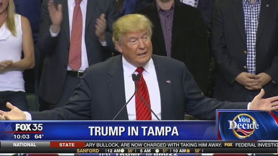 Trump holds rally in Tampa
