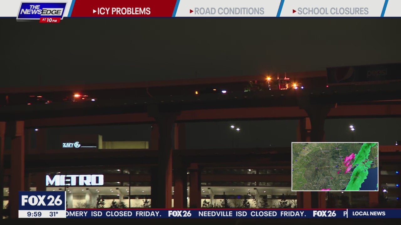 Two-vehicle accident at Grand Pkwy, I-10