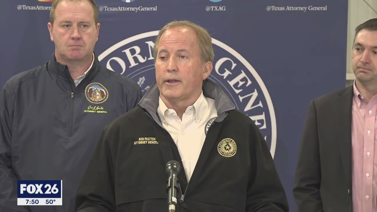 Ken Paxton sues Biden administration about mask mandate