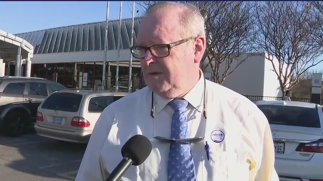 Residents wait patiently to cast vote in 2022 Texas Primary Election