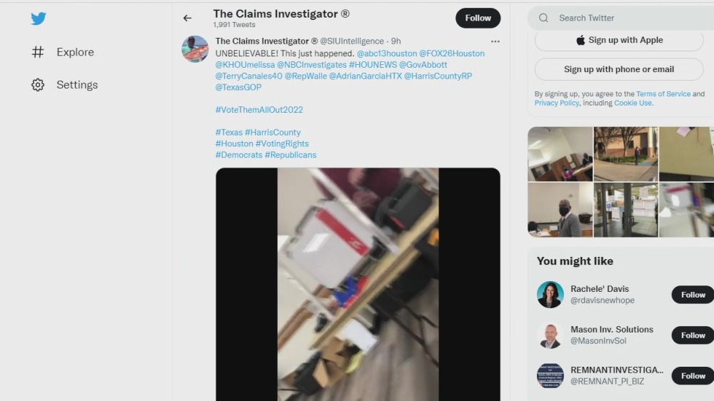 Harris County Republicans report staffing, other issues on Primary Election Day