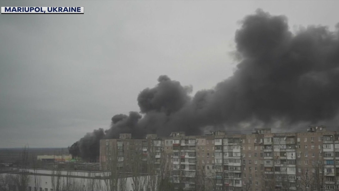 Russian forces continue to bombard Kyiv and other major cities as they advance deeper into Ukraine