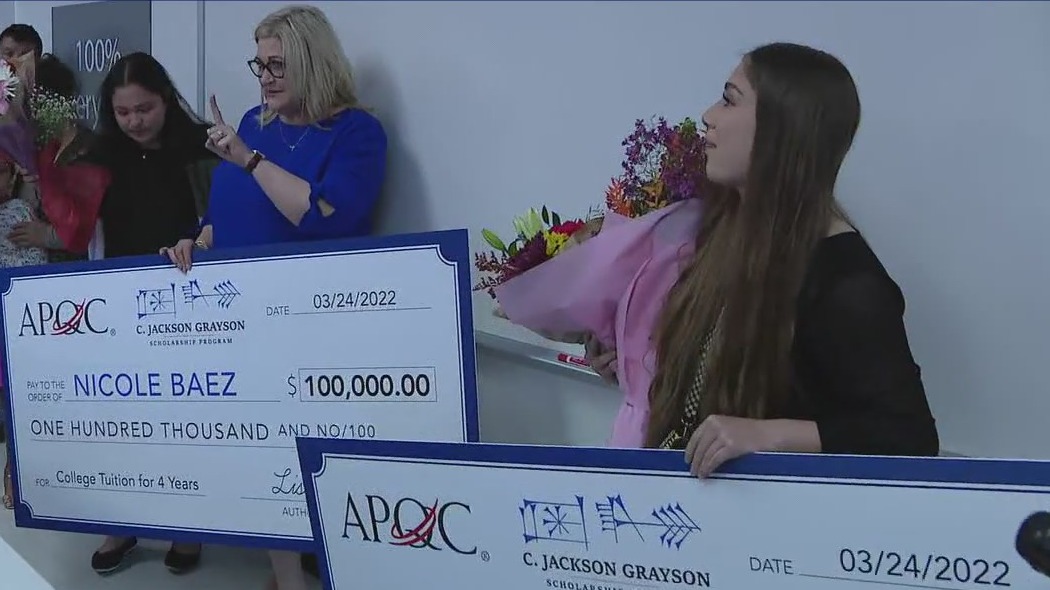 YesPrep students surprised with $100,000 scholarships
