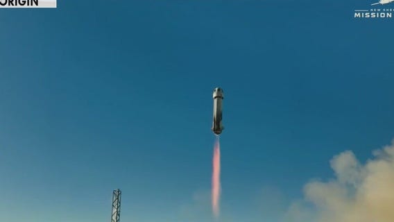 Blue Origin sends six new passengers to space