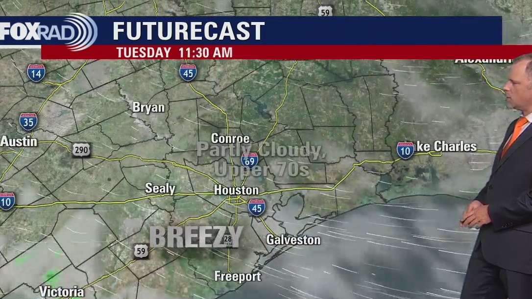 Tuesday morning weather forecast