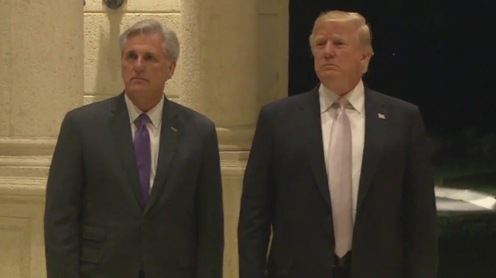 Audio reveals GOP leader calling for Trump to step down during Jan 6 Capitol Riot