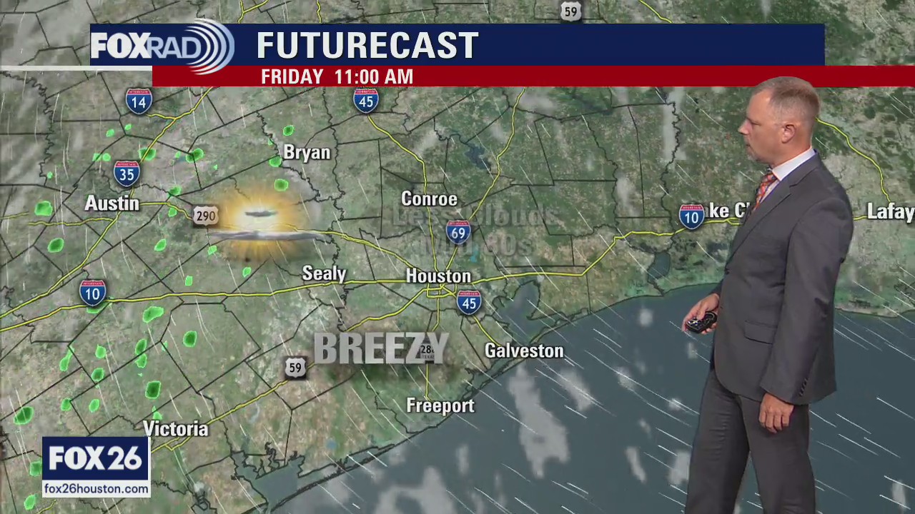 Friday morning weather forecast