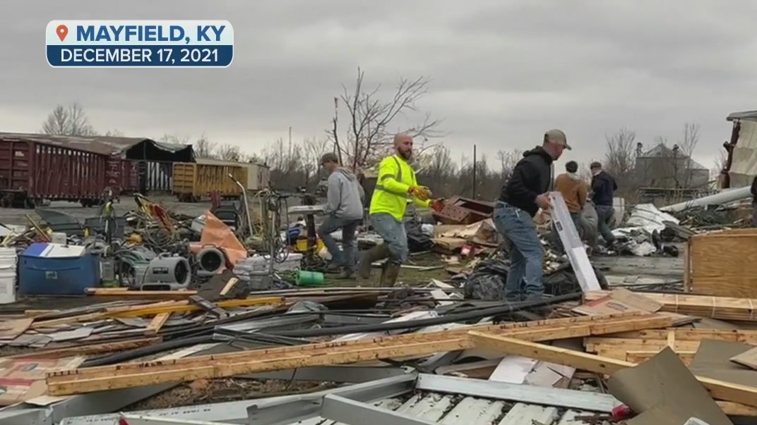 Kentucky town recovering after devastating tornado