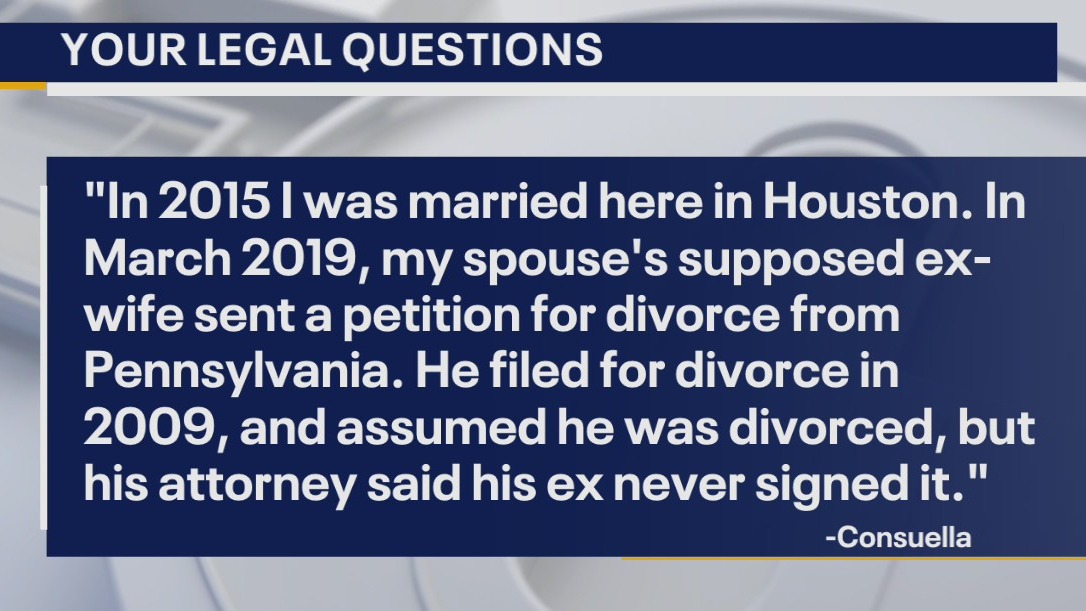 Your Legal Questions: Void marriage; insurance; responsibility for damage