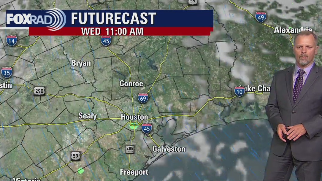 Wednesday morning weather forecast