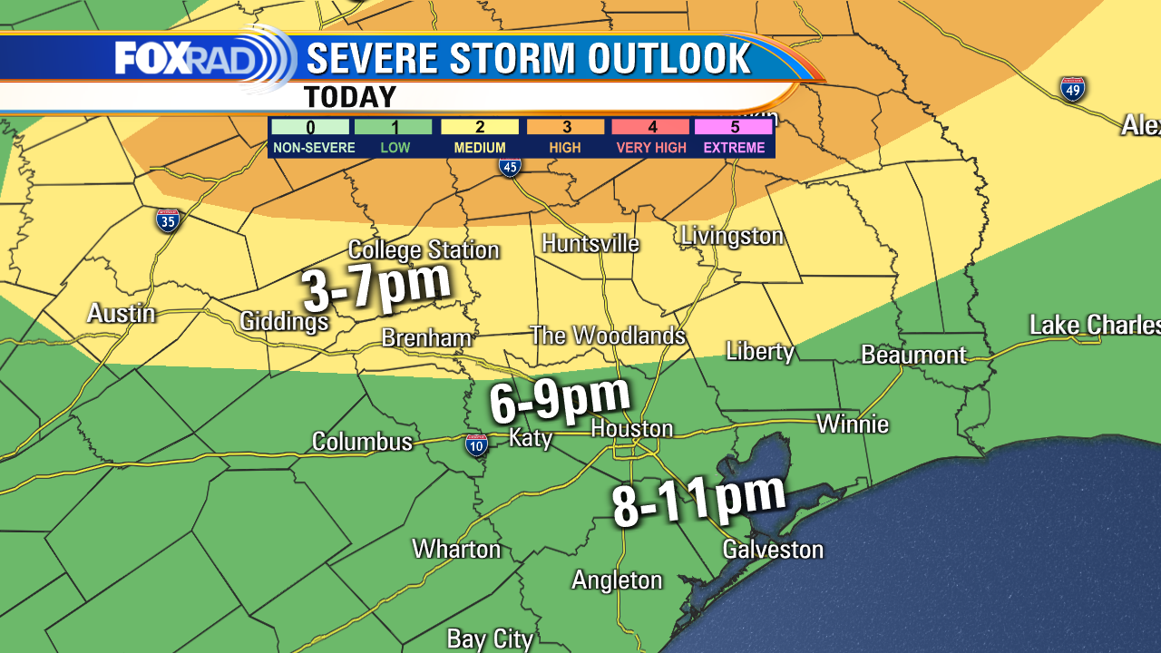 Storms likely by Thursday evening