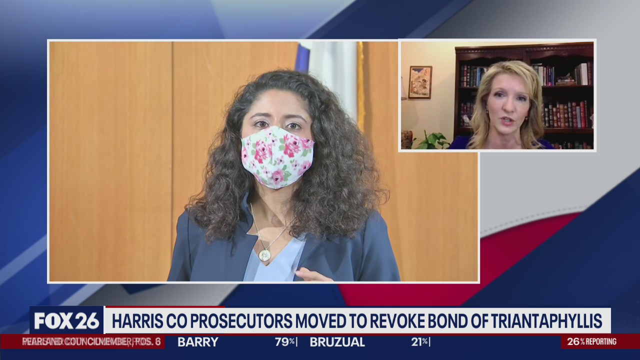Harris County Prosecutors Moved To Revoke The Bond Of Triantaphyllis