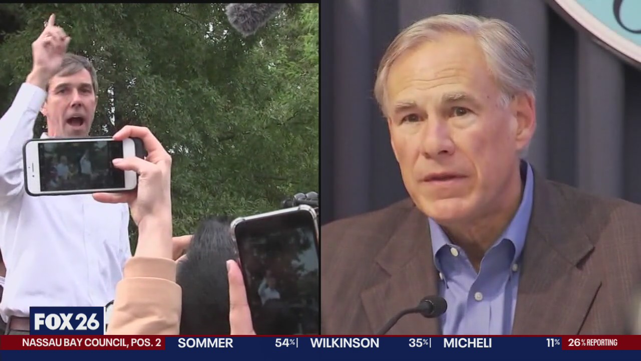 Abbott Leads O'Rouke In Latest Poll Numbers