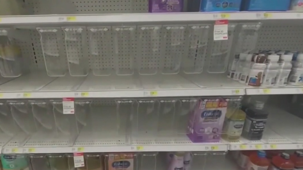 Parents desperate for baby formula as shortage continues