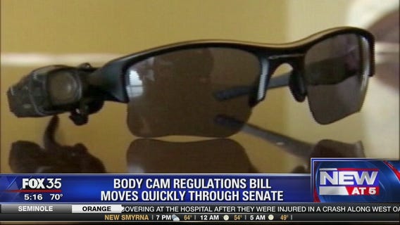 Body camera bill moves forward