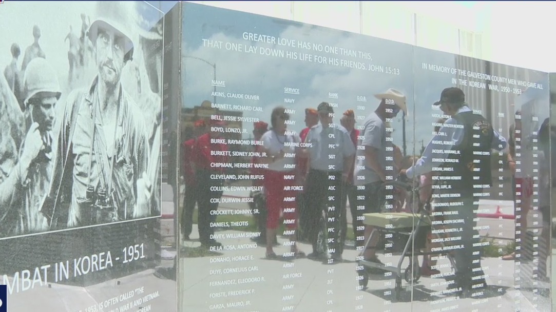 New Korean War Memorial in Galveston completed just in time for Memorial Day