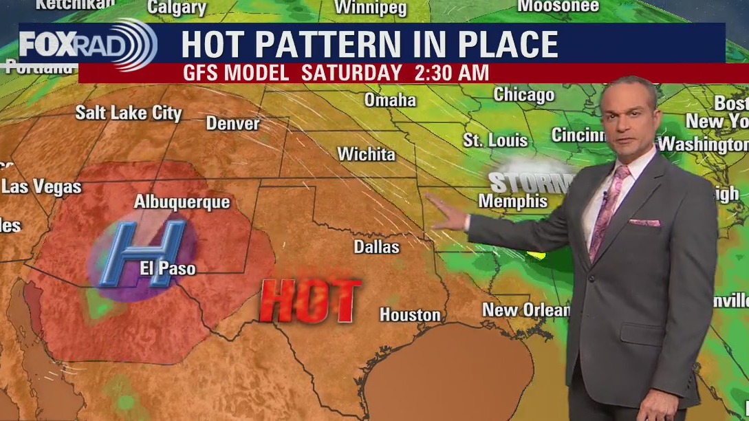 Hot week ahead in Houston
