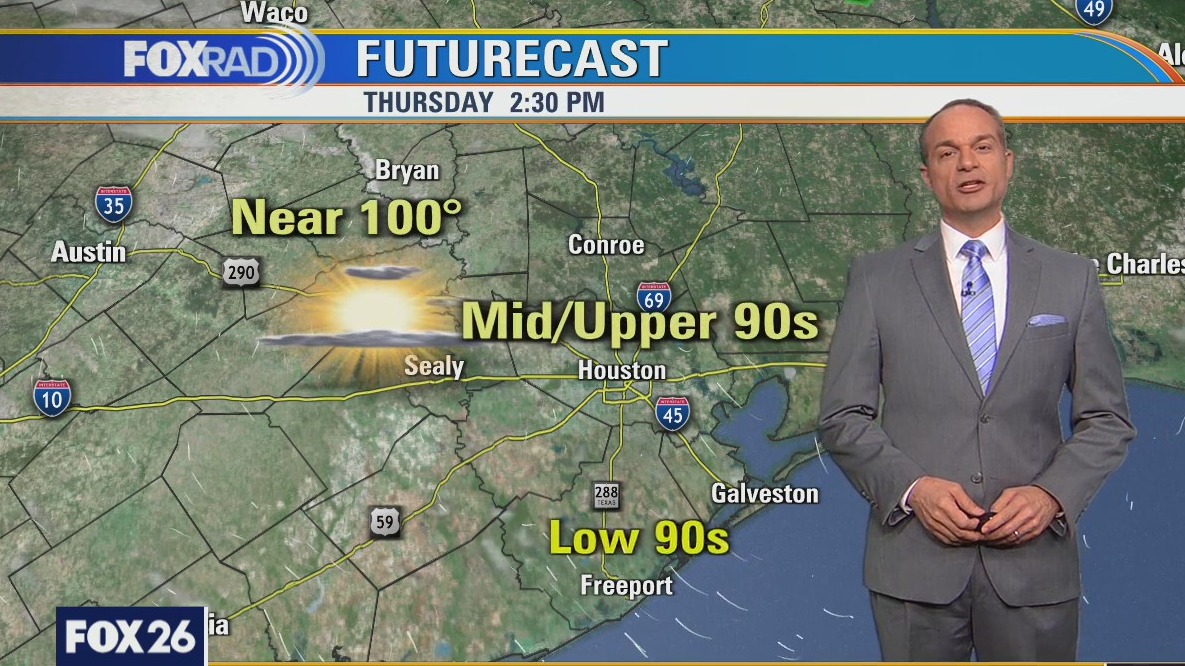 Baking in the sun for another week