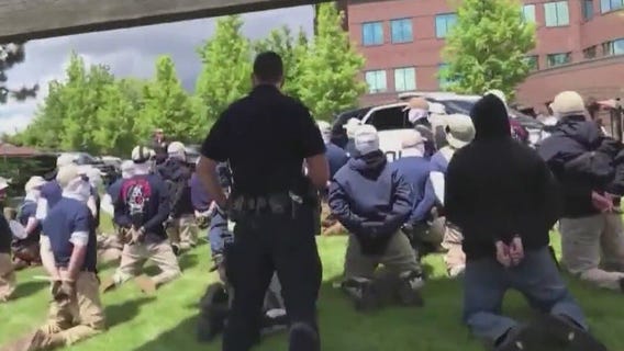 Idaho police arrest dozens on suspicion of conspiracy to riot at gay pride event