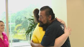 Special reunion for COVID-19 patient and nurses who prayed with him