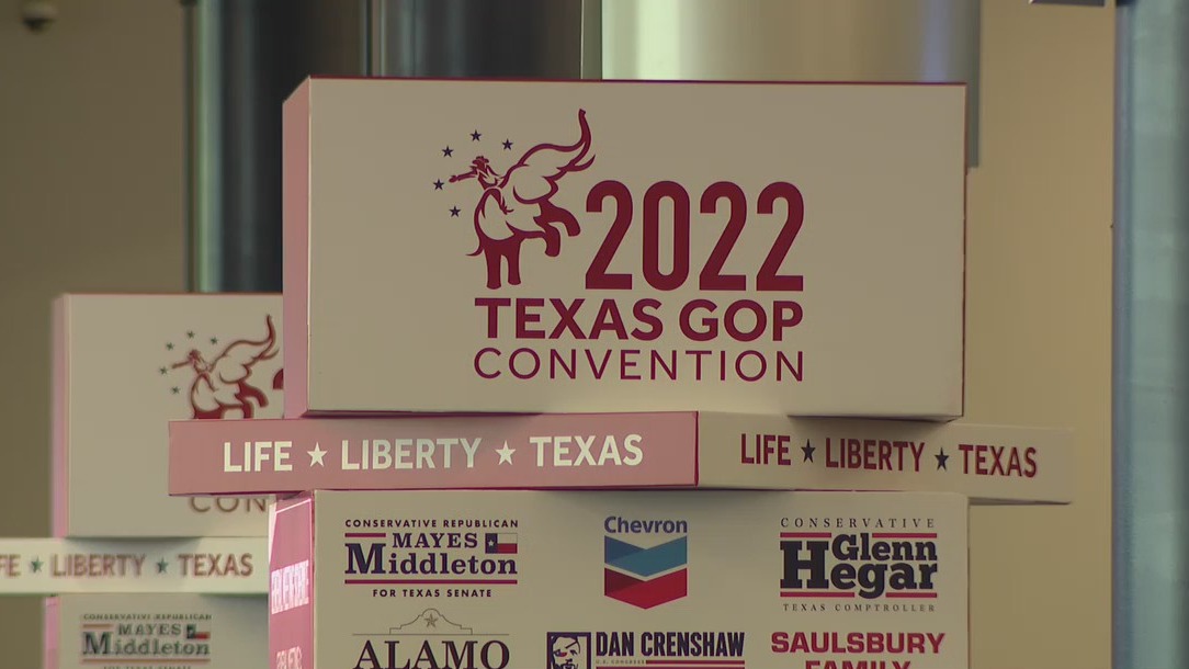 More than 9,000 Texas Republicans come to downtown Houston for Texas GOP Convention