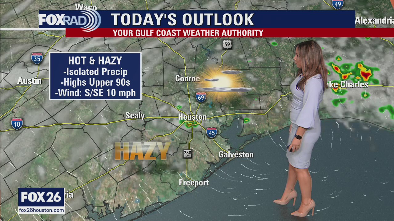 More heat & hazy skies today