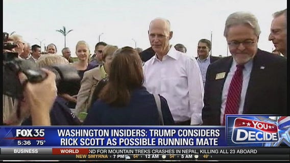 Rick Scott as Donald Trump's running mate?