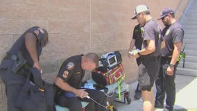 First responders show dangers of leaving children, pets in hot cars