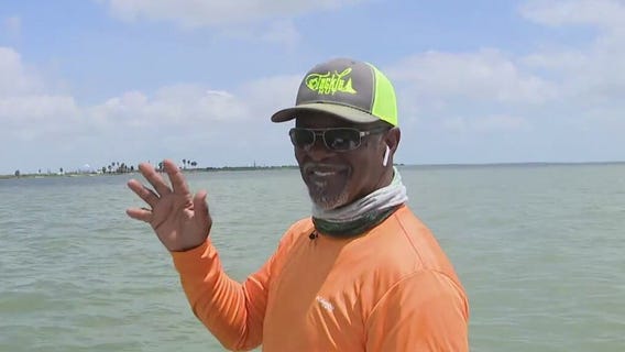 FOX 26 goes fishin' with Captain Charles in Galveston Bay