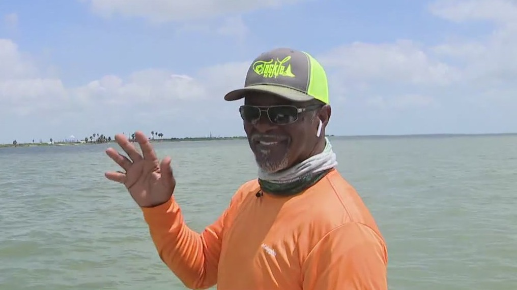 FOX 26 goes fishin' with Captain Charles in Galveston Bay