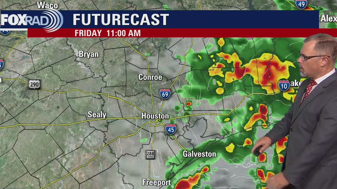 Friday morning weather forecast