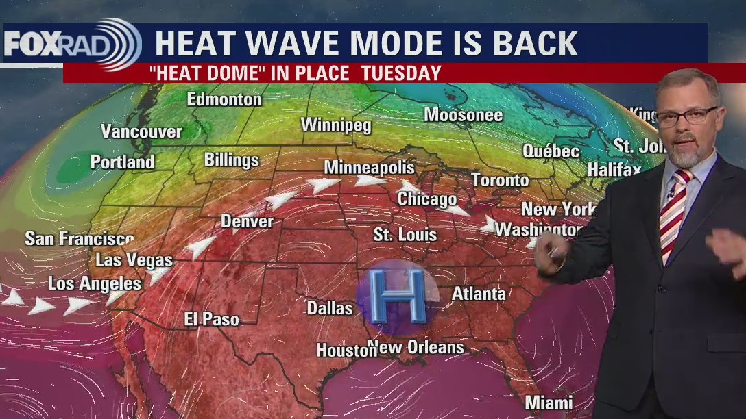Tuesday morning weather forecast