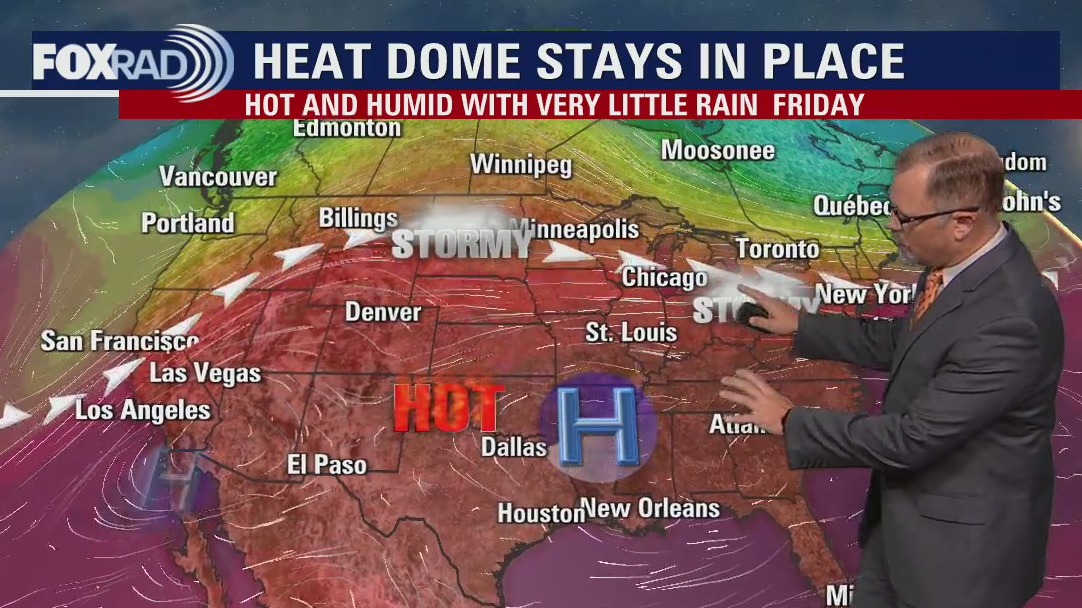 Friday morning weather forecast