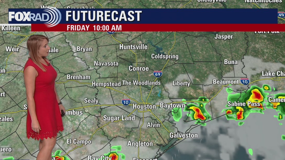 Friday morning weather forecast