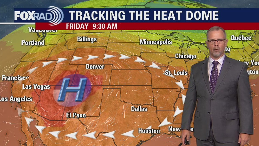 Thursday evening weather forecast